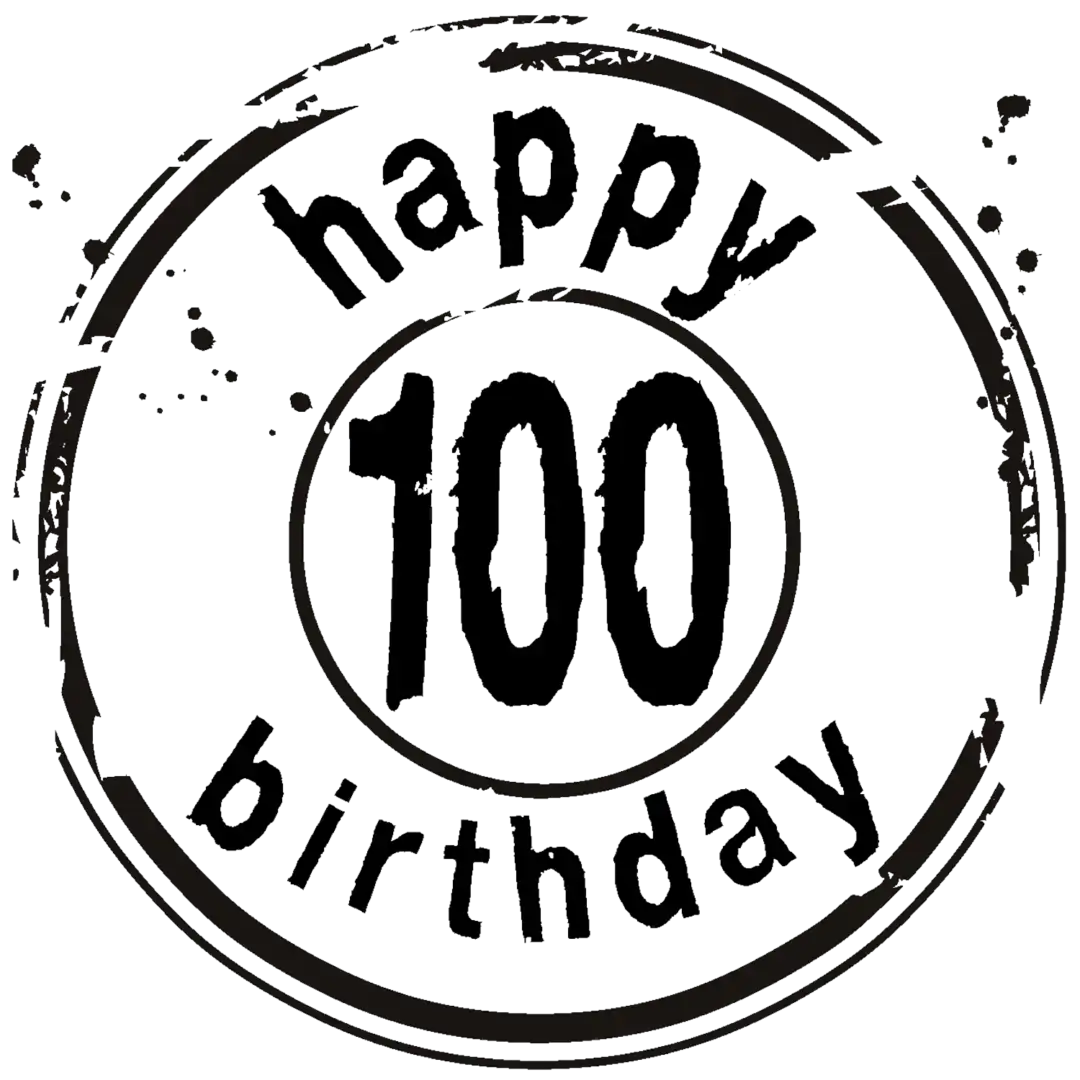 100 jaar op een reuze ballon