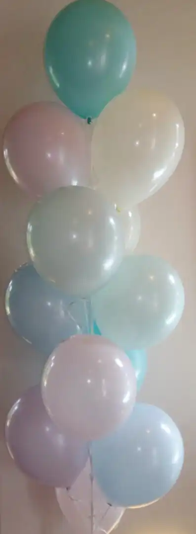 Ballon tros Macaron kleuren Ballon tros Macaron kleuren