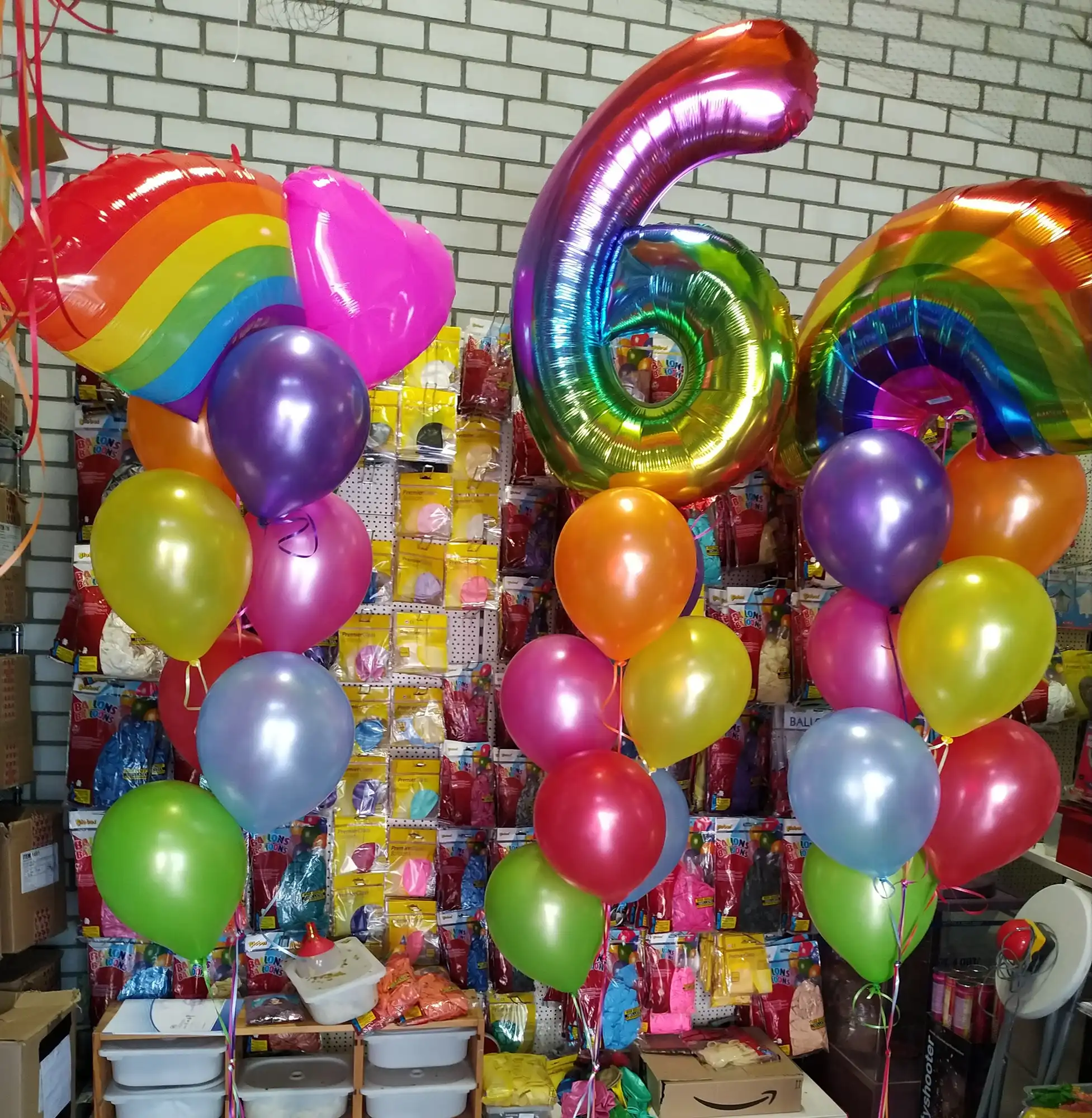 Ballon trossen voor een verjaardag Ballon trossen voor een verjaardag